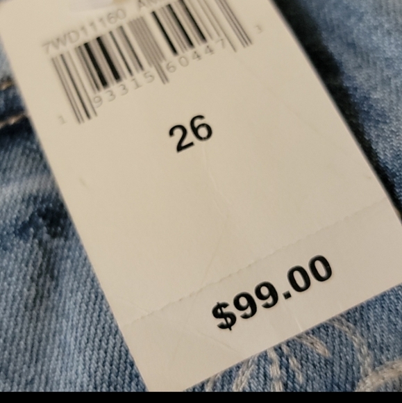 Lucky Brand Blue Sienna Embroidered Boyfriend Jeans Size 2 - Picture 8 of 8